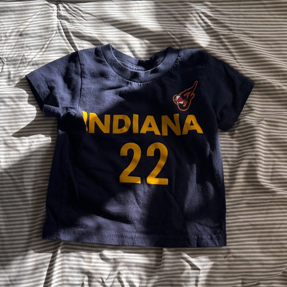 Indiana Fever Caitlin Clark Kids Navy T-Shirt